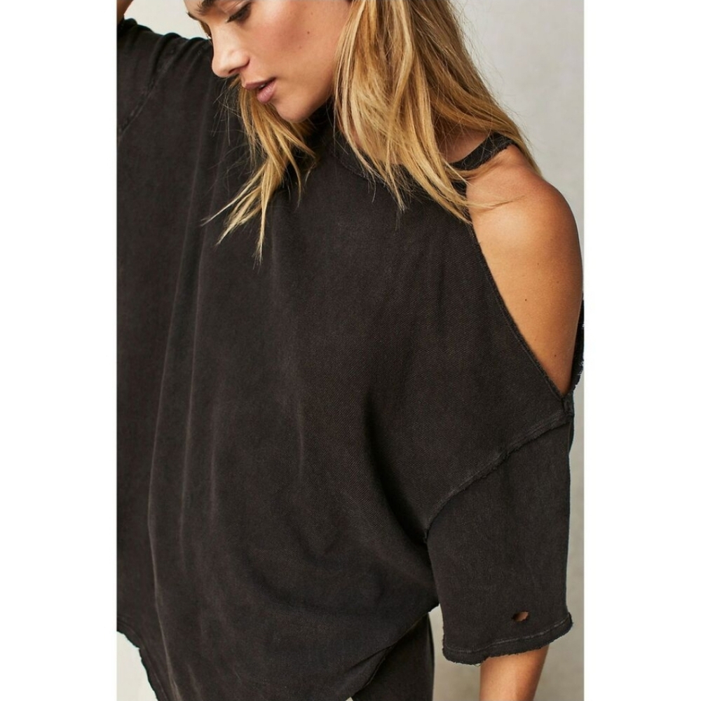 🌟 NWT 🌟 Free People Saturn Tee - Picture 4 of 4